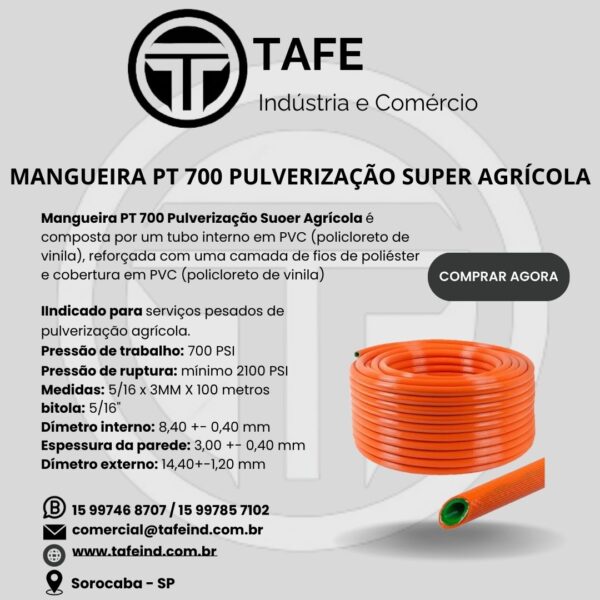 PT700 Pulverização - Super Agricóla