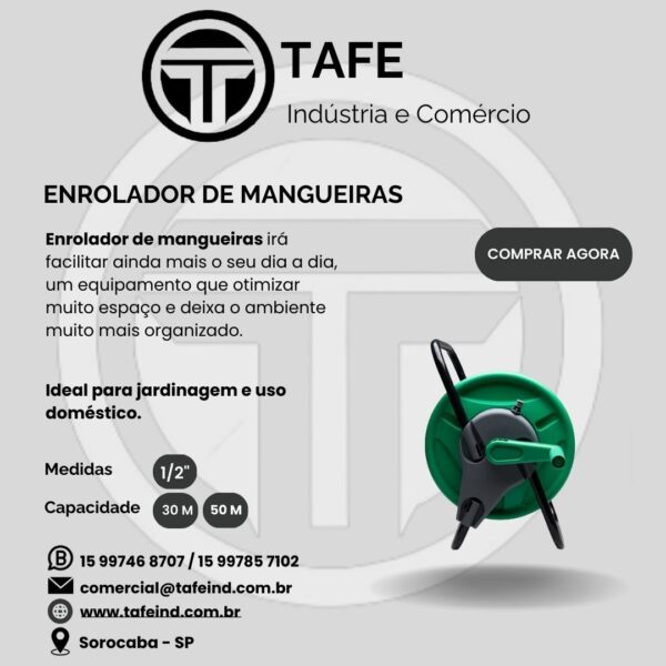 ENROLADOR DE MANGUEIRAS